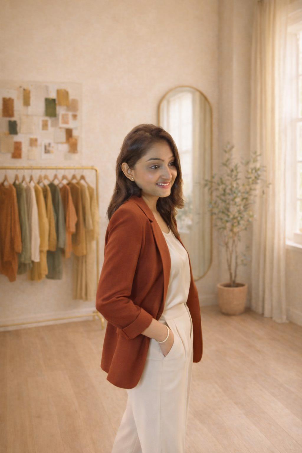 Nikki, personal stylist and colour analyst