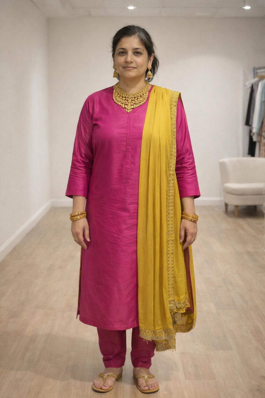 Meera Kapoor, before colour analysis