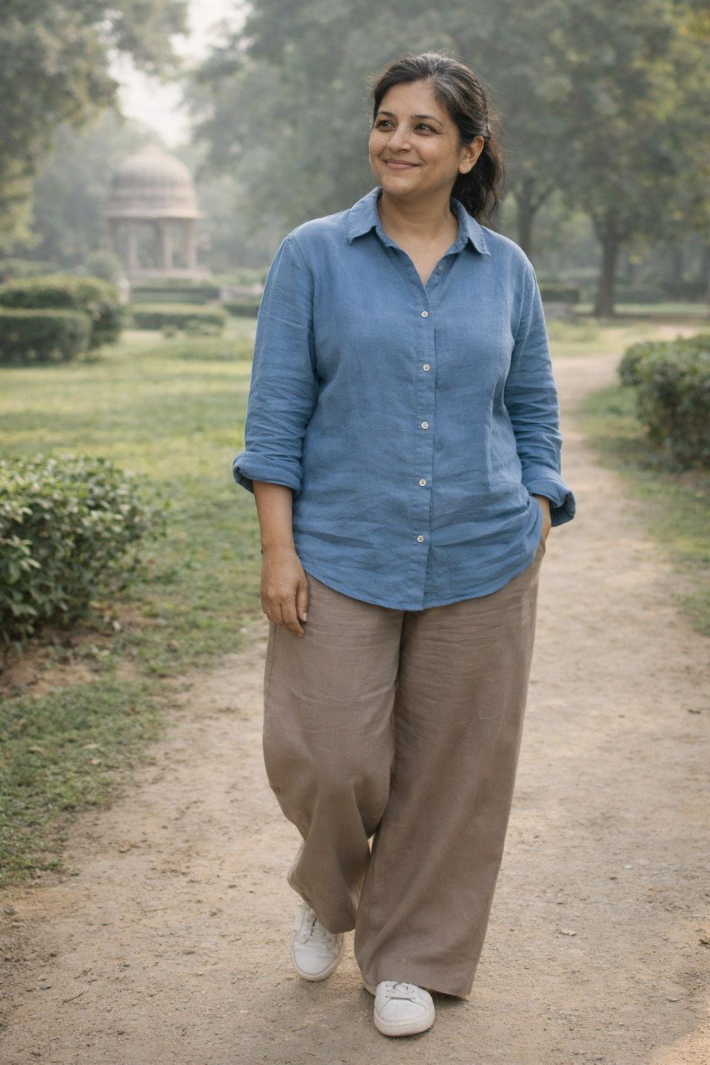 Meera Kapoor wearing the Sunday outfit
